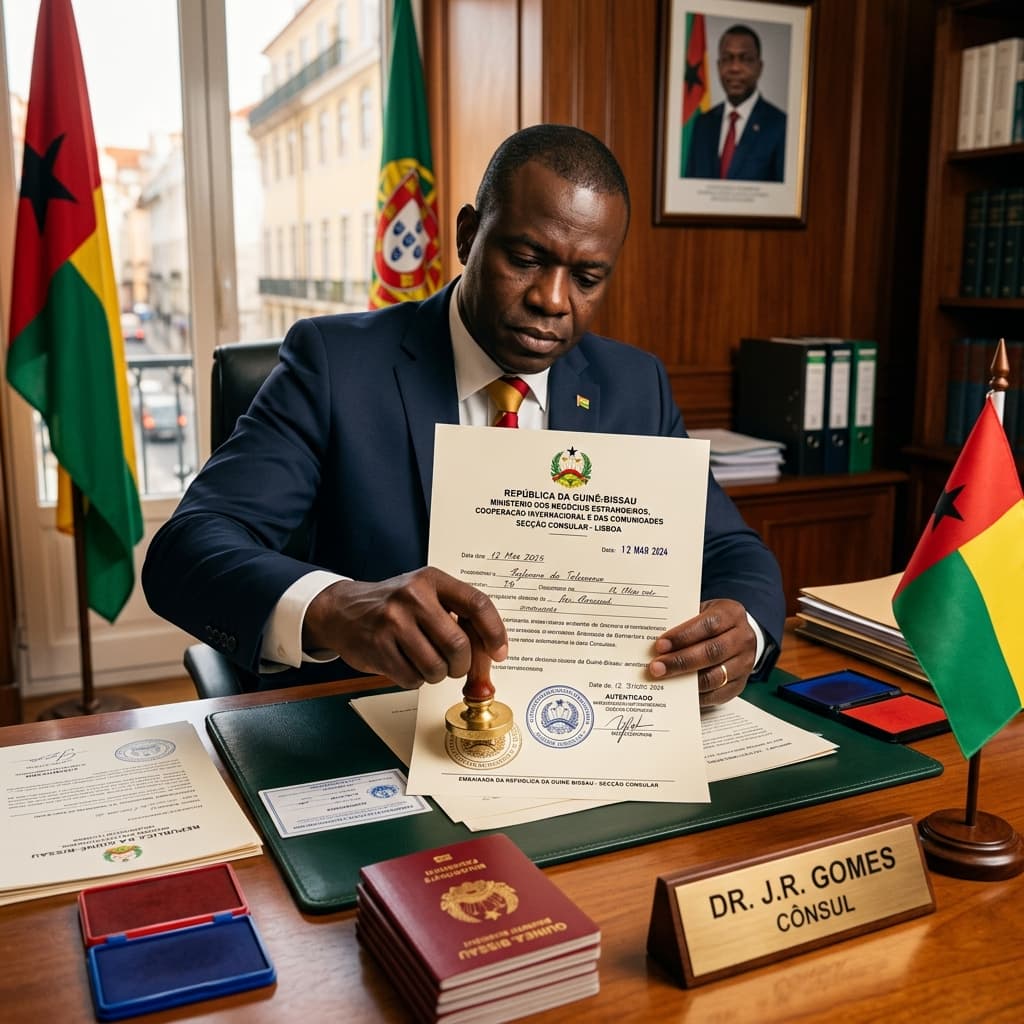 Autenticação de Documentos Oficiais Estrangeiros